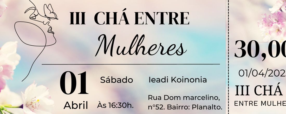 III CHÁ DE MULHERES KOINONIA