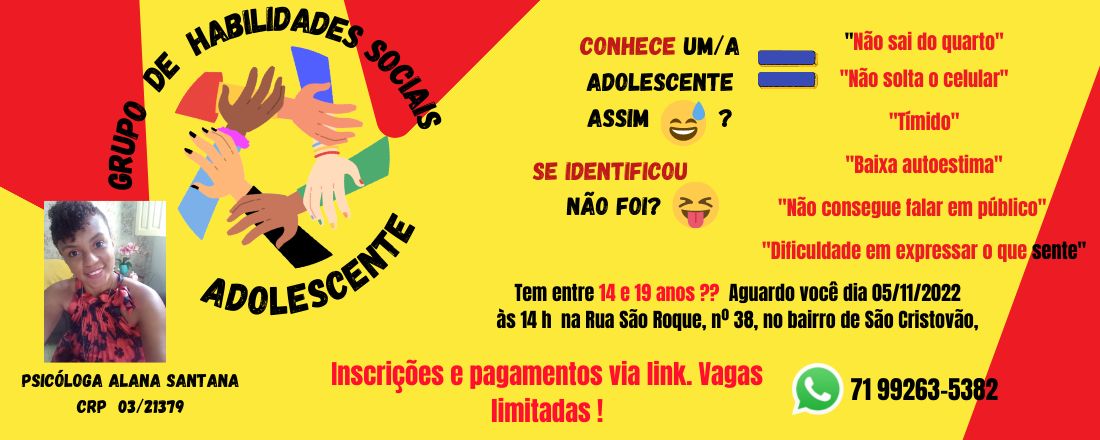 Grupo Habilidades Sociais para Adolescentes