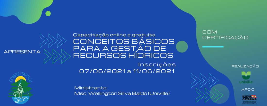 Capacitação - Conceitos Básicos Para a Gestão de Recursos Hídricos