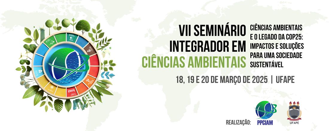 VII Seminário Integrador em Ciências Ambientais do Programa de Pós-graduação em Ciências Ambientais
