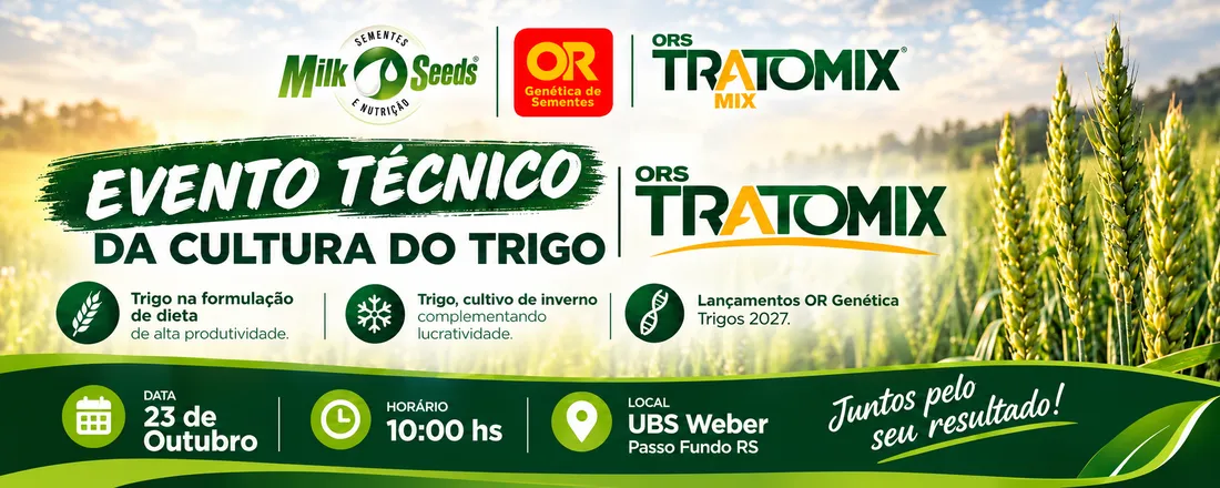 Evento Técnico da Cultura do Trigo