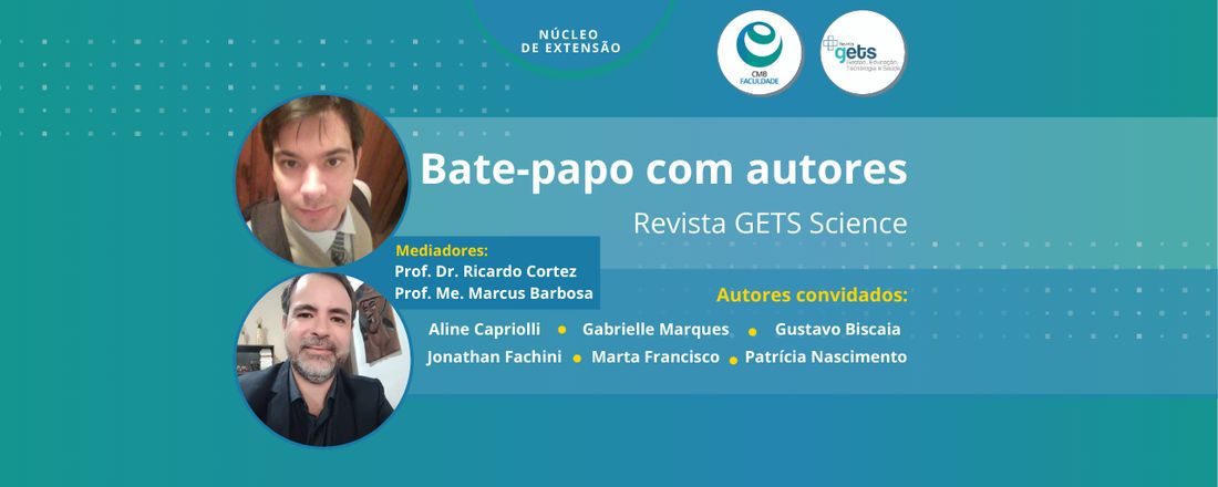 Bate-papo com autores da Revista GETS