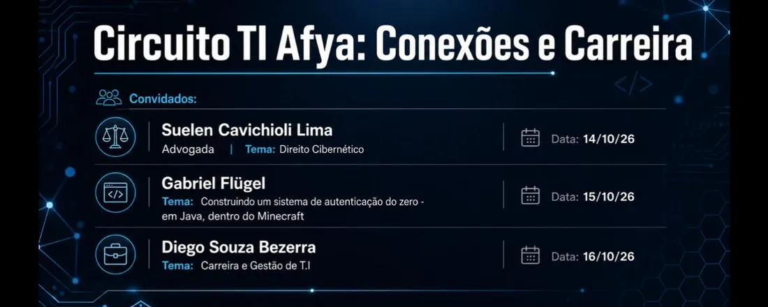 Circuito TI Afya: Conexões e Carreira