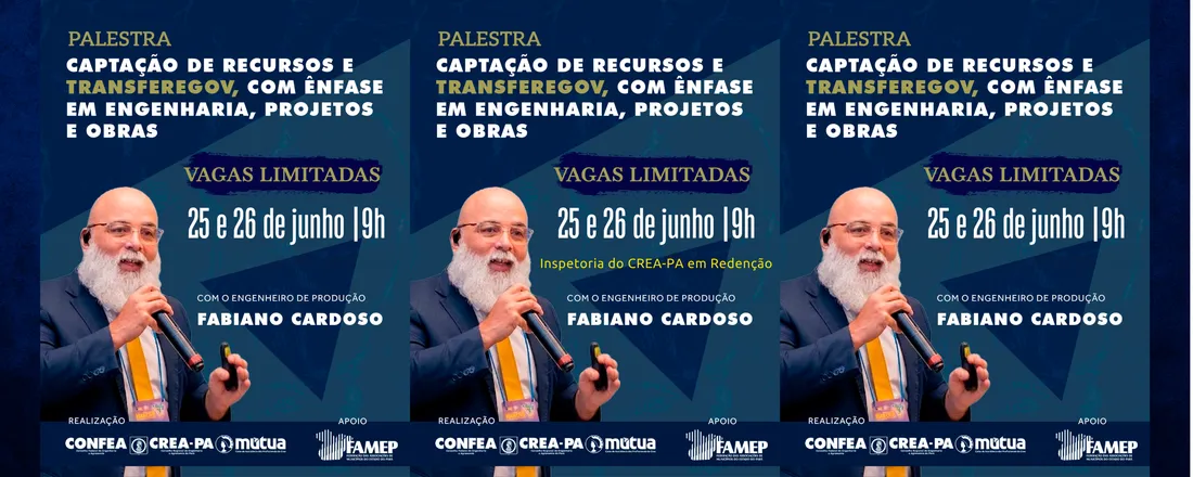 Captação de Recursos e TransfereGov com ênfase em Engenharia, Projetos e Obras em Redenção.
