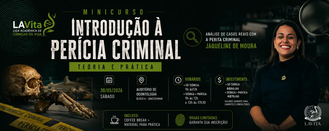 Minicurso de Perícia Criminal (estudo de caso) + Prática