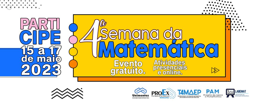 4ª Semana da Matemática- UNIMONTES