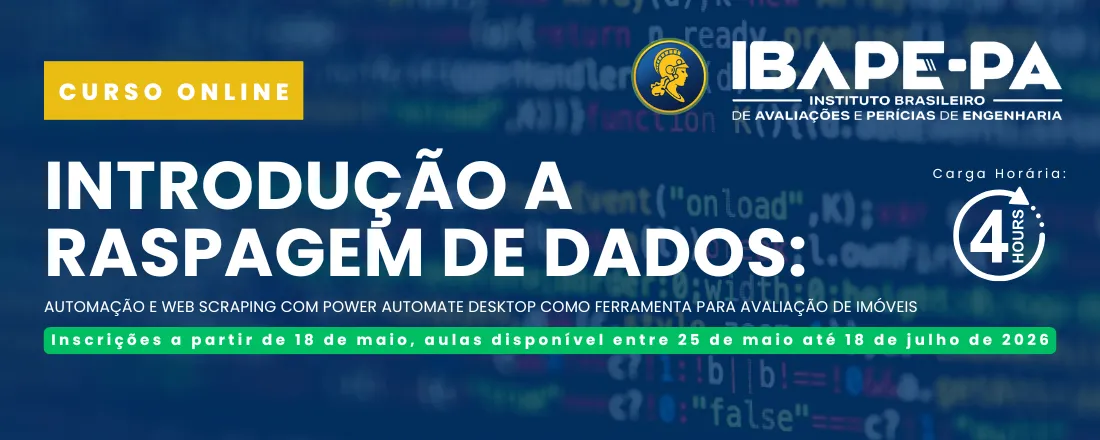 INTRODUÇÃO A RASPAGEM DE DADOS: Automação e Web Scraping com o Power Automate Desktop como Ferramenta para Avaliações de Imóveis