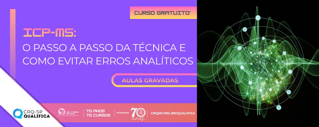 Curso ICP-MS: O passo a passo da técnica e como evitar erros analíticos