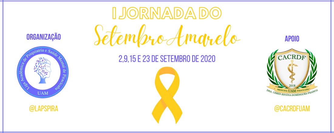 I Jornada do Setembro Amarelo da LAPS