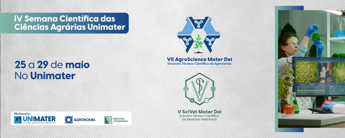 IV SEMANA CIENTÍFICA DAS CIÊNCIAS AGRÁRIAS UNIMATER