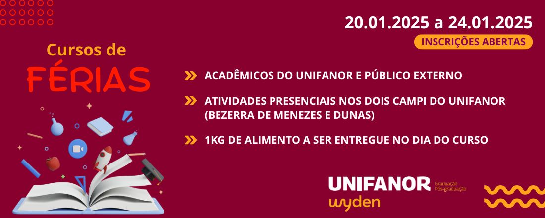 CURSOS DE FÉRIAS UNIFANOR WYDEN