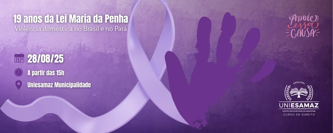 19 anos de Lei Maria da Penha e a violência doméstica no Brasil e no Estado do Pará