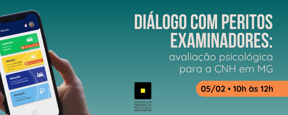 Diálogo com Peritos Examinadores: avaliação psicológica para a CNH em MG