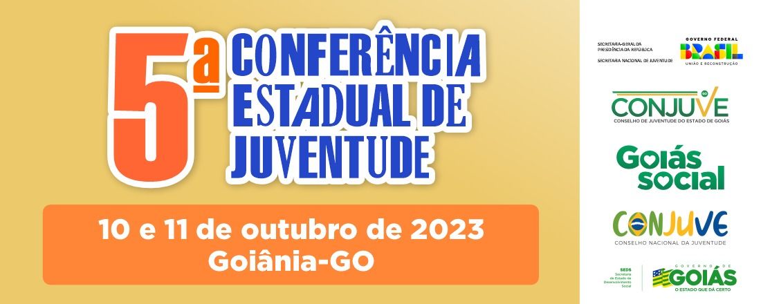 5ª Conferência Estadual de Juventude do Estado de Goiás