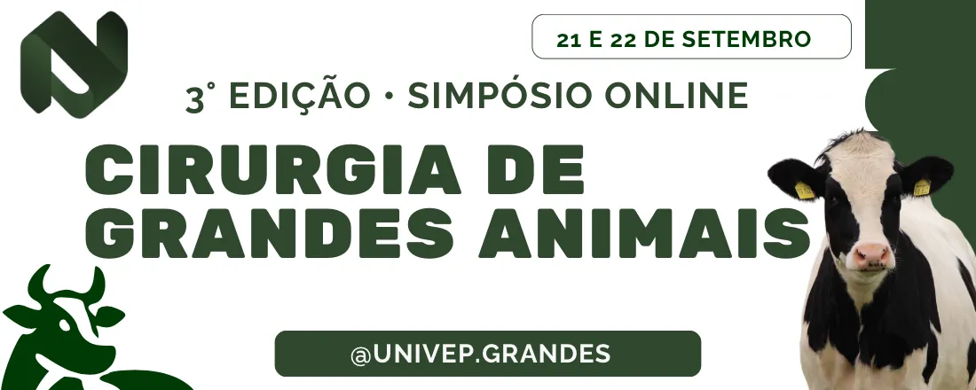 3° Edição - Simpósio Nacional de Cirurgia de Grandes Animais