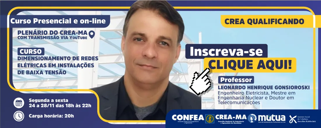 Dimensionamento de Redes Elétricas em instalações de baixa tensão