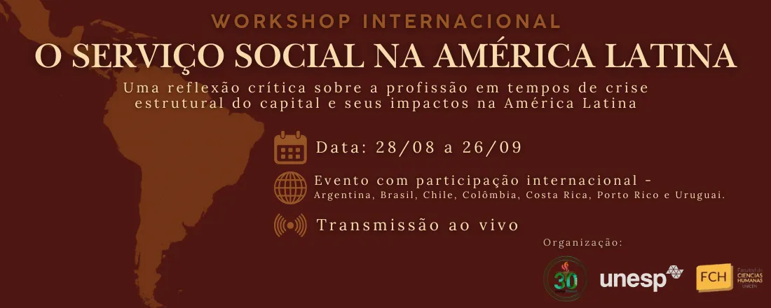 Workshop Internacional: O Serviço Social na América Latina
