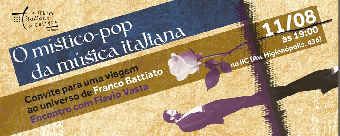 Encontro: O místico-pop da música italiana. Convite para uma viagem ao universo de Franco Battiato