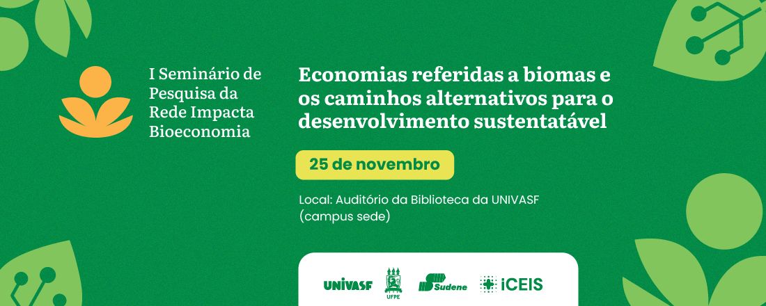 I Seminário de Pesquisa da Rede Impacta Bioeconomia