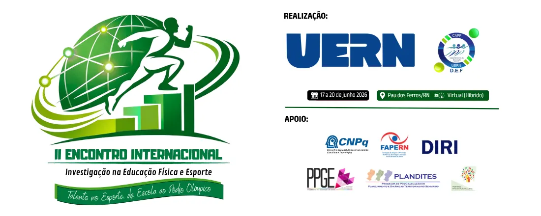II Encontro Internacional Investigação na Educação Física e Esporte: Talento no Esporte, da Escola ao Pódio Olímpico