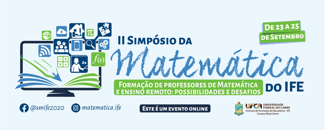 II Simpósio da Matemática do Instituto de Formação de Educadores (IFE)