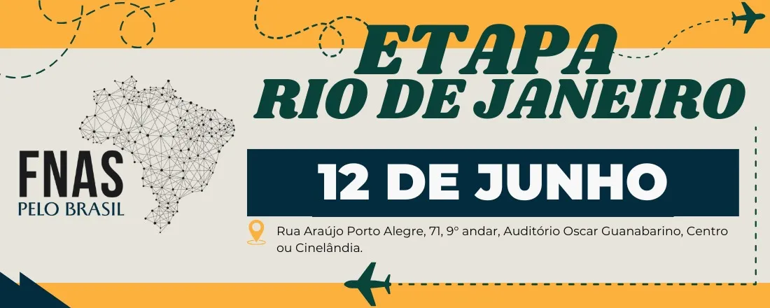 FNAS PELO BRASIL - ETAPA Rio de Janeiro/RJ
