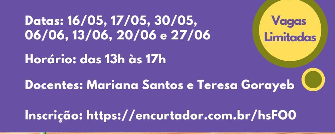 Curso de extensão de PANCs (Plantas alimentícias não convencionais)