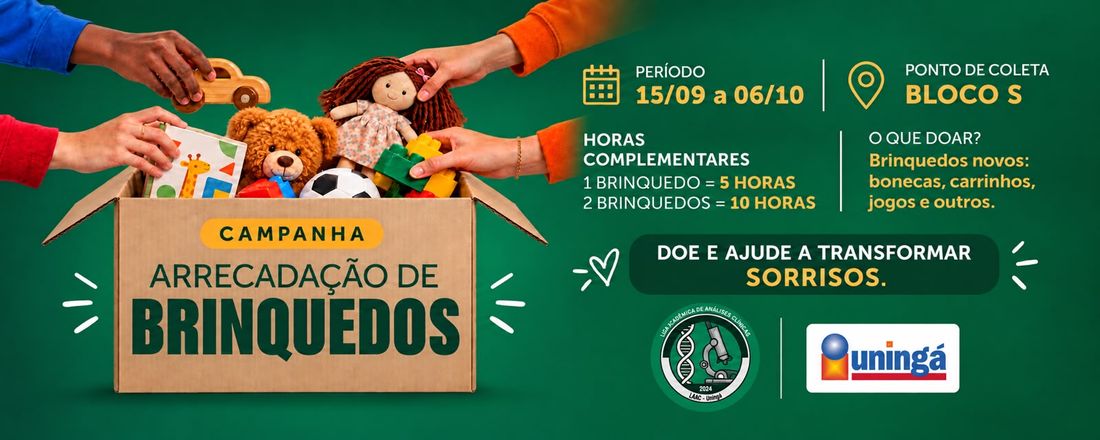 Campanha de Arrecadação de Brinquedos - Diversão que transforma sorrissos!