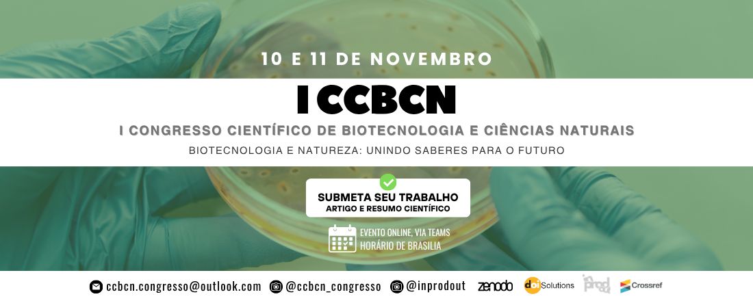 I Congresso Científico de Biotecnologia e Ciências Naturais (CCBCN)