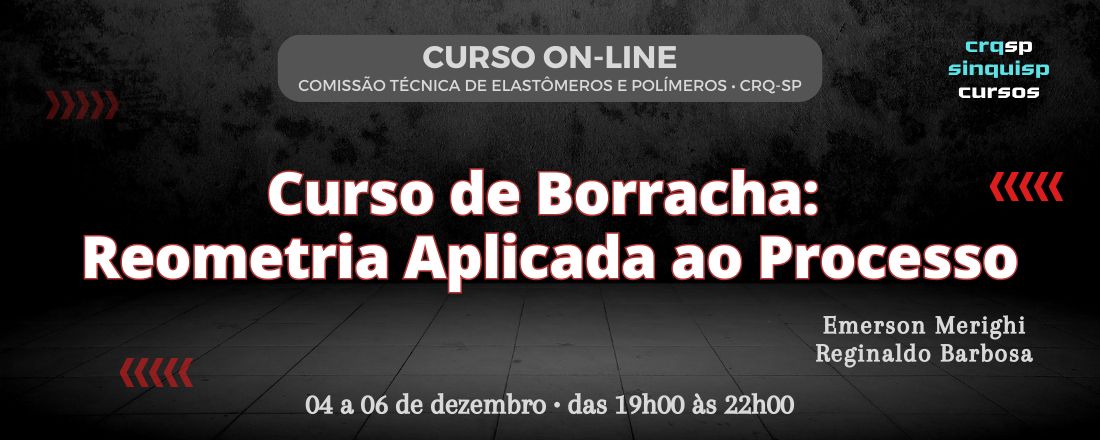 Curso de Borracha: Reometria Aplicada ao Processo