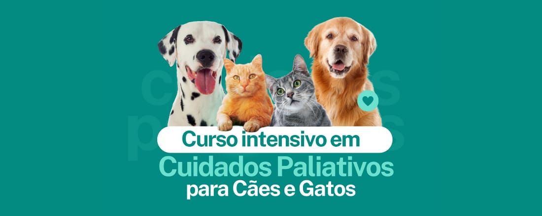 CURSO INTENSIVO EM CUIDADOS PALIATIVOS PARA CÃES E GATOS