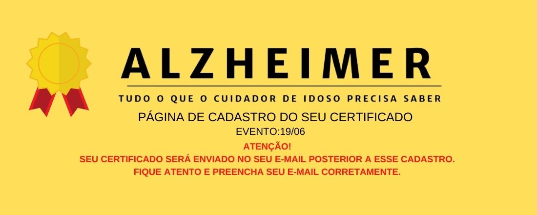 CURSO ALZHEIMER TUDO O QUE O CUIDADOR PRECISA SABER