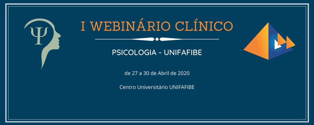 I Webnário Clínico - Psicologia UNIFAFIBE