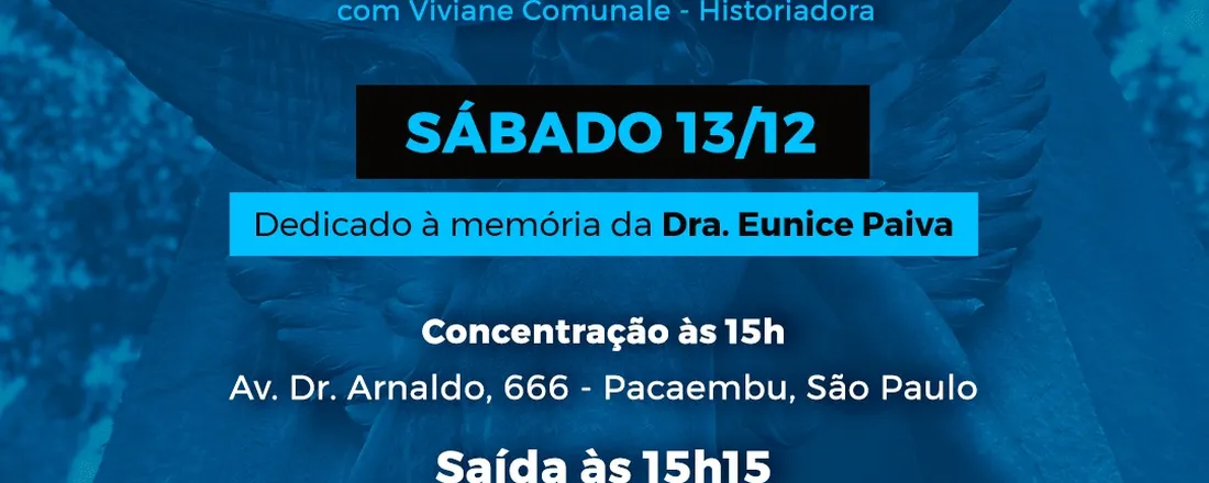 São Paulo - 13/12 às 15: 00 - Visita Monitorada Araçá e Suas Vozes