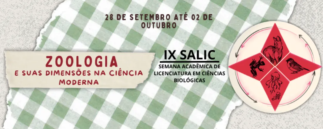 IX SALIC - Semana Acadêmica de Licenciatura em Ciências Biológicas