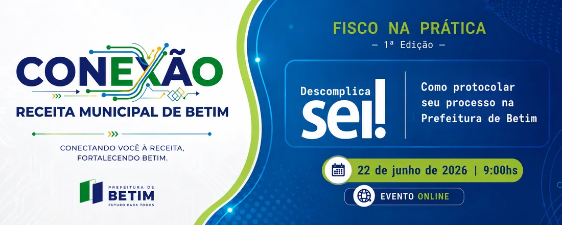 Conexão Receita Municipal de Betim - Fisco na Prática - Descomplica SEI