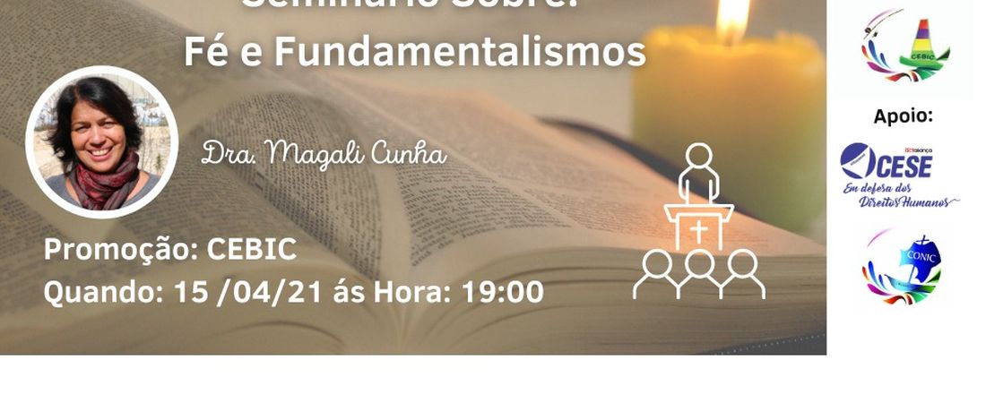 Seminário: Fé e Fundamentalismos