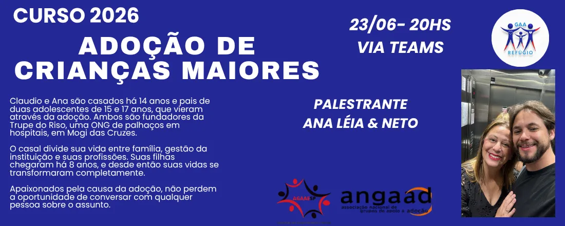 ADOÇÃO DE CRIANÇAS MAIORES