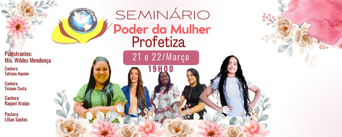 Seminário Poder da Mulher Profetiza
