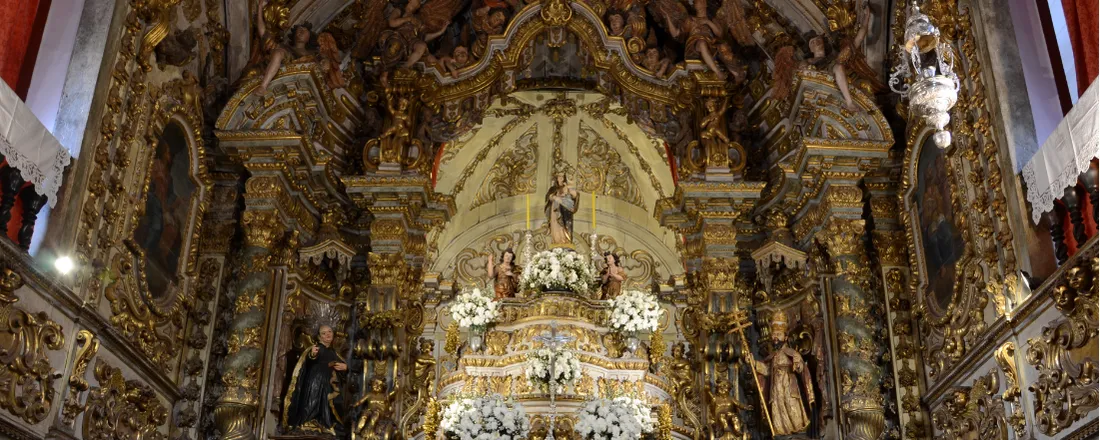 Webinário "Do ouro das Minas ao ouro dos altares: Caracterização material e investigação de proveniência em douramentos setecentistas de Minas Gerais"