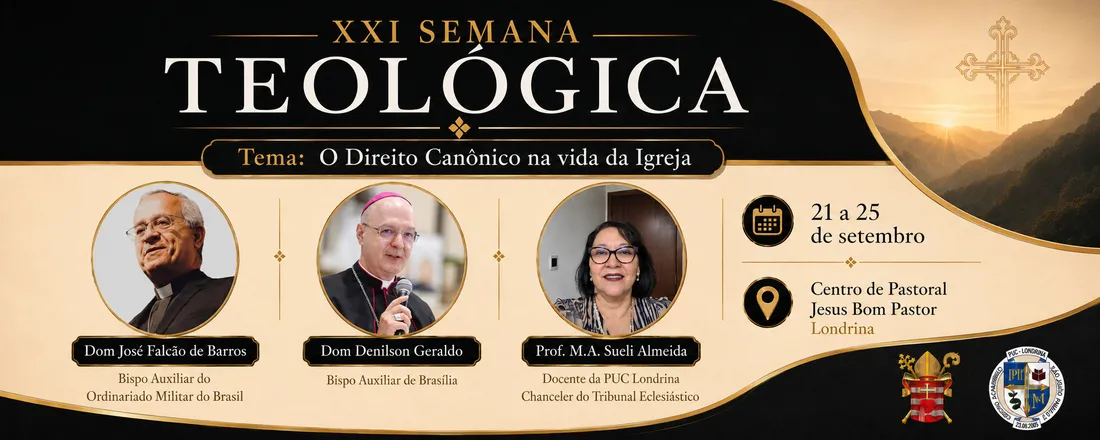 XXI Semana Teológica - O Direito Canônico na vida da Igreja