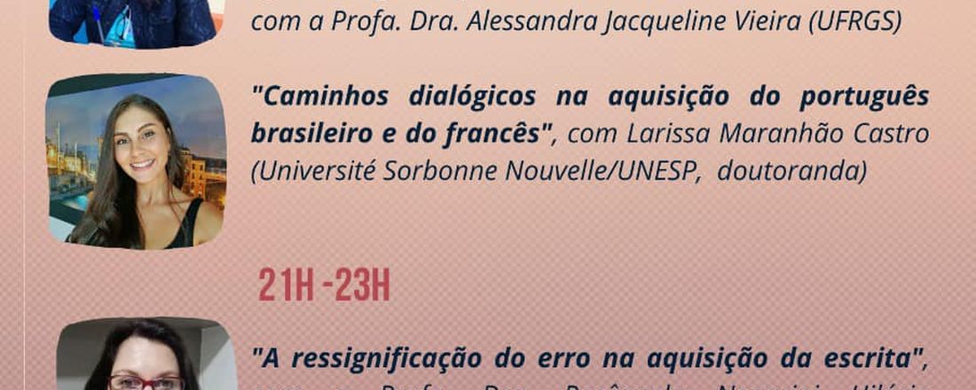 XVIII Ciclo de Conferências em Aquisição da Linguagem