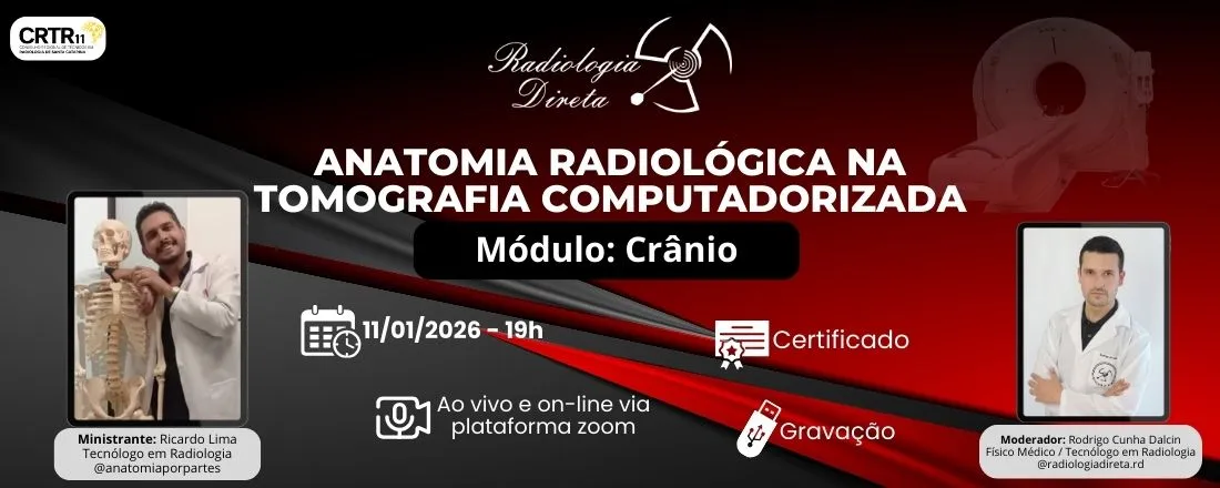 Anatomia radiológica na tomografia computadorizada - Módulo: Crânio