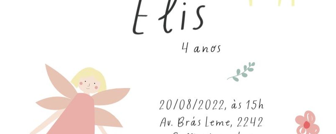 4 anos da Elis