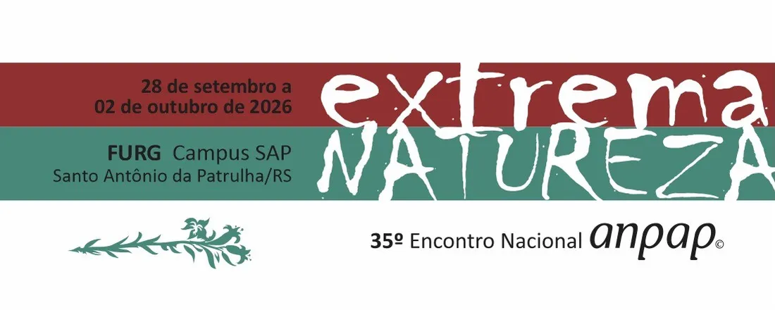 35º Encontro Nacional da Anpap - Extrema Natureza