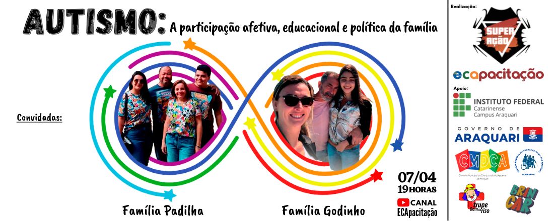 Live AUTISMO: a participação afetiva, educacional e política da família