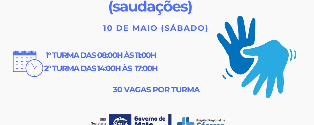 Curso básico de LIBRAS (Saudações)