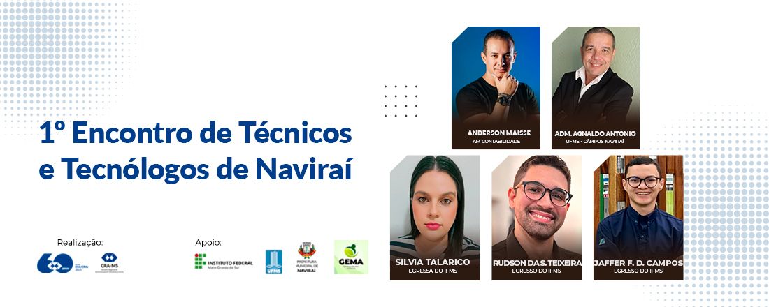 1º Encontro de Técnicos e Tecnólogos de Naviraí