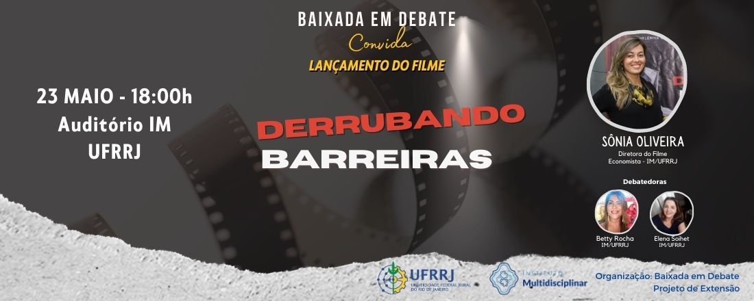 Lançamento Documentário "Derrubando Barreiras"