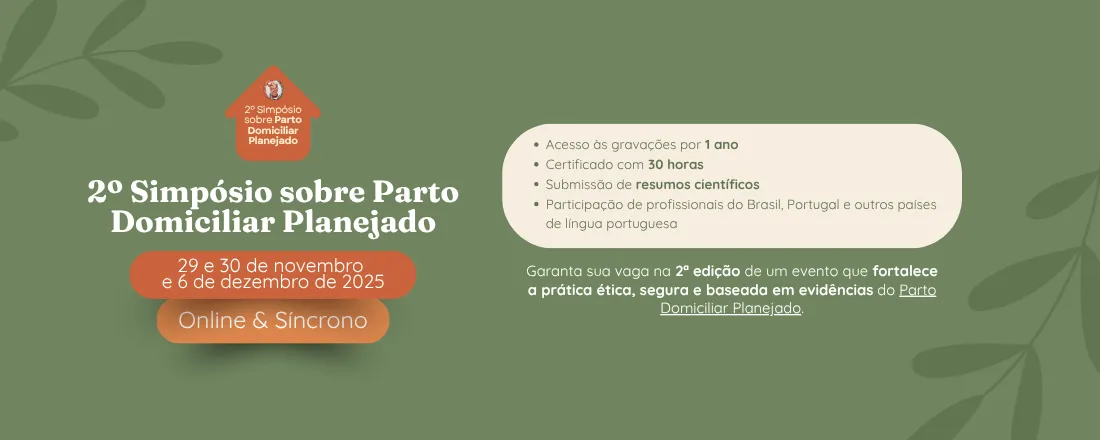 2º Simpósio Internacional sobre Parto Domiciliar Planejado